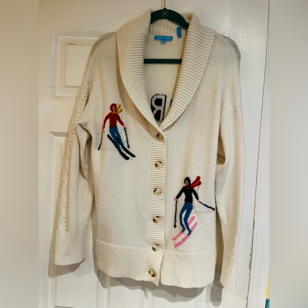 Draper James Apres Ski Sweater Size Small